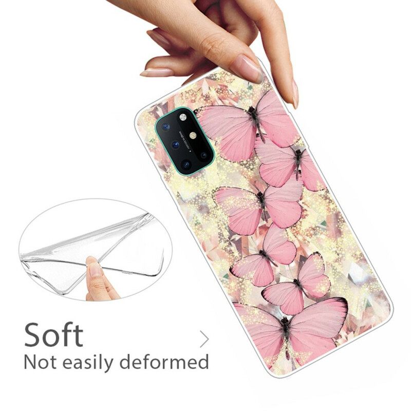 Kuori OnePlus 8T Butterflies Perhoset