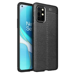 Kuori OnePlus 8T Double Line Litchi Leather Effect