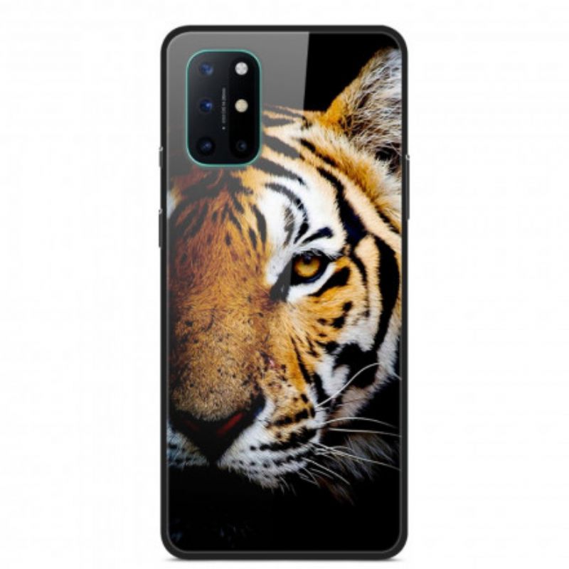 Kuori OnePlus 8T Realistic Tiger Tempered Glass