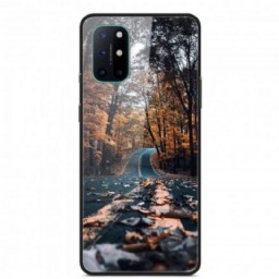 Kuori OnePlus 8T Tempered Glass Road To Happiness