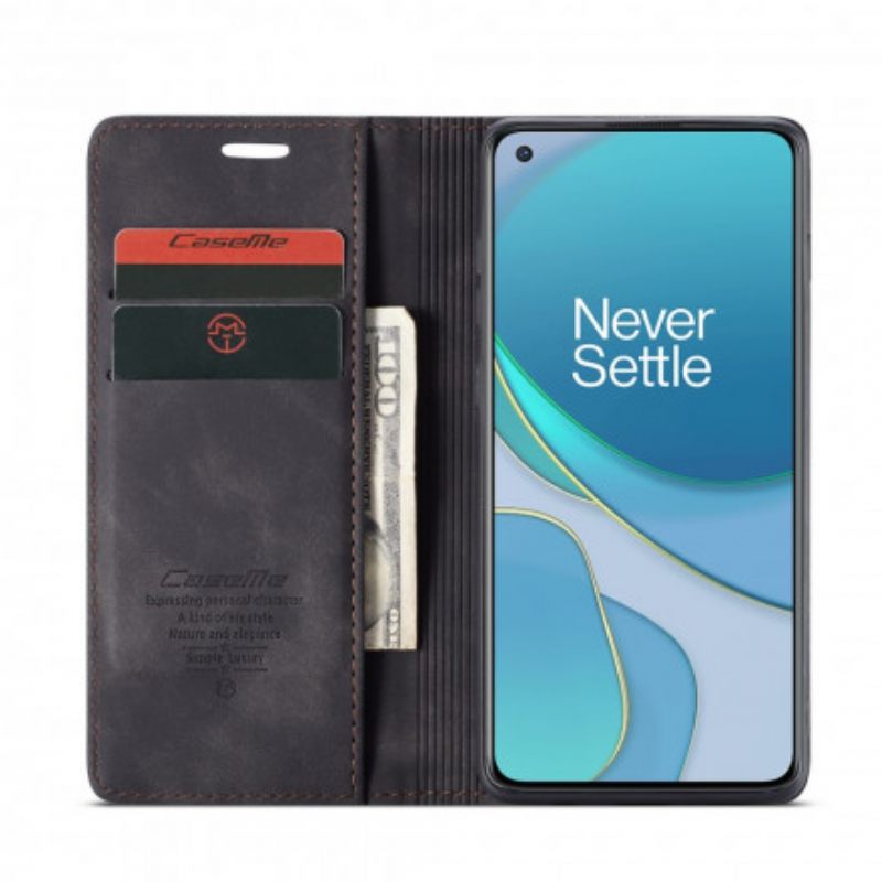 Puhelinkuoret OnePlus 8T Kotelot Flip Caseme Keinonahka