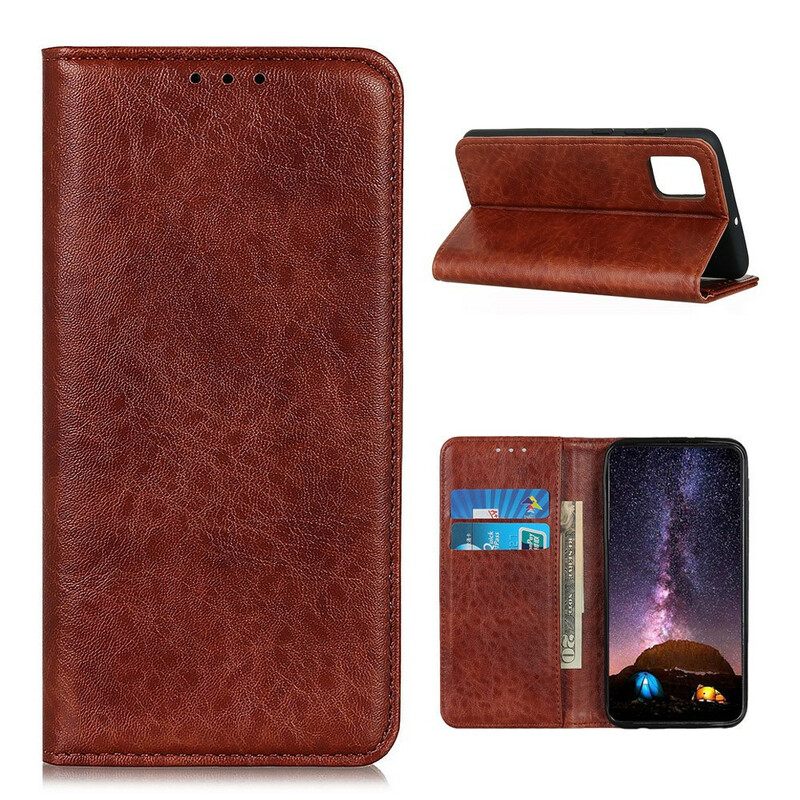 Puhelinkuoret OnePlus 8T Kotelot Flip Elegance Split Litchi Leather