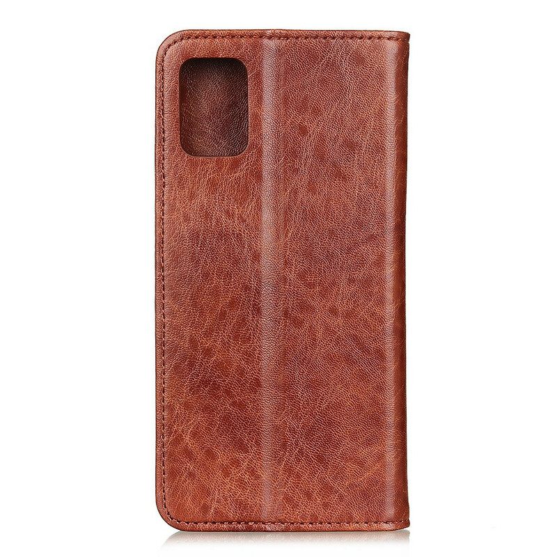 Puhelinkuoret OnePlus 8T Kotelot Flip Elegance Split Litchi Leather