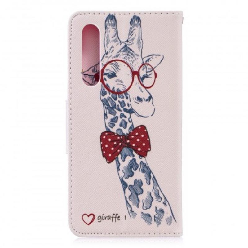 Kotelot Huawei P30 Brainy Giraffe