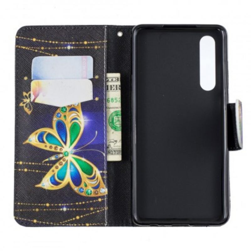 Kotelot Huawei P30 Magic Butterfly