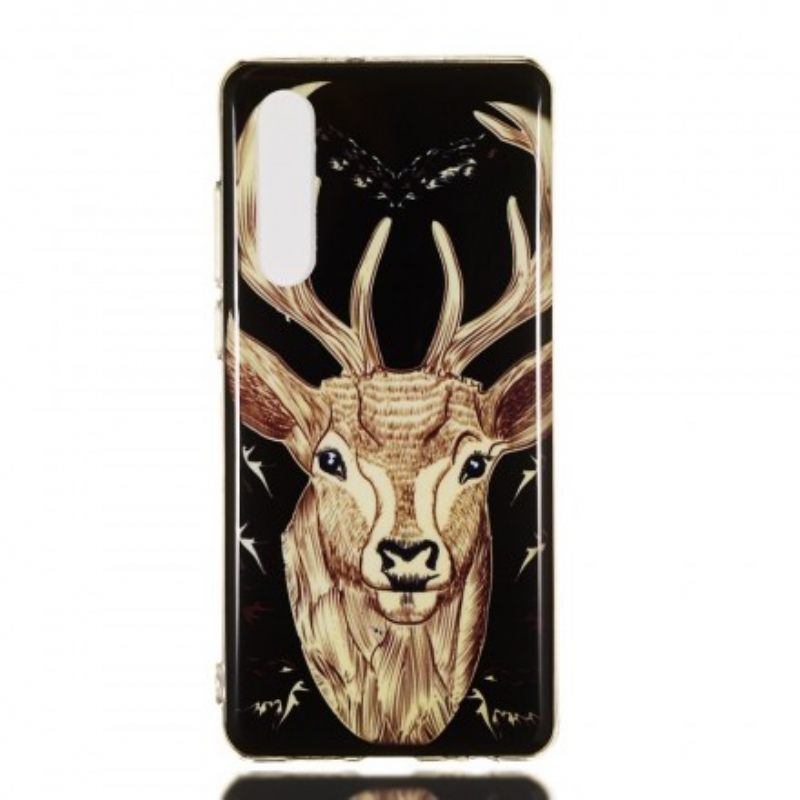 Kuori Huawei P30 Fluorescent Majestic Stag