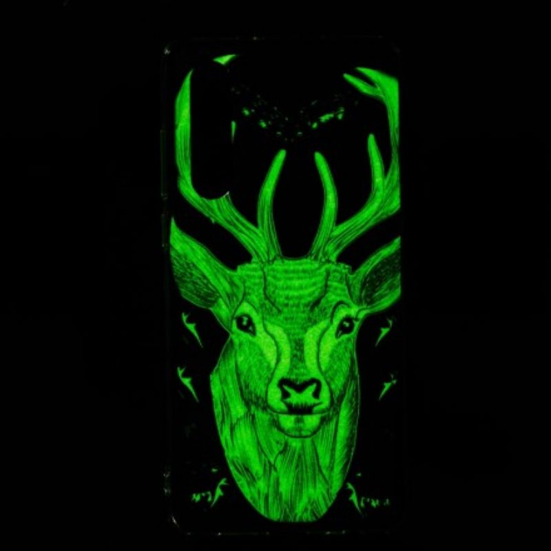 Kuori Huawei P30 Fluorescent Majestic Stag