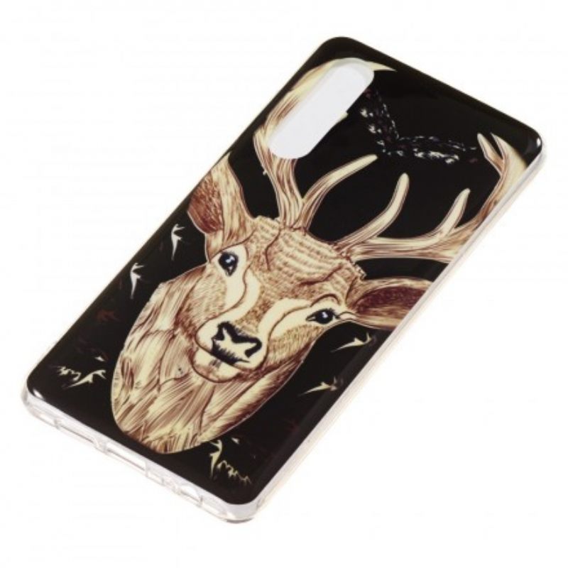 Kuori Huawei P30 Fluorescent Majestic Stag