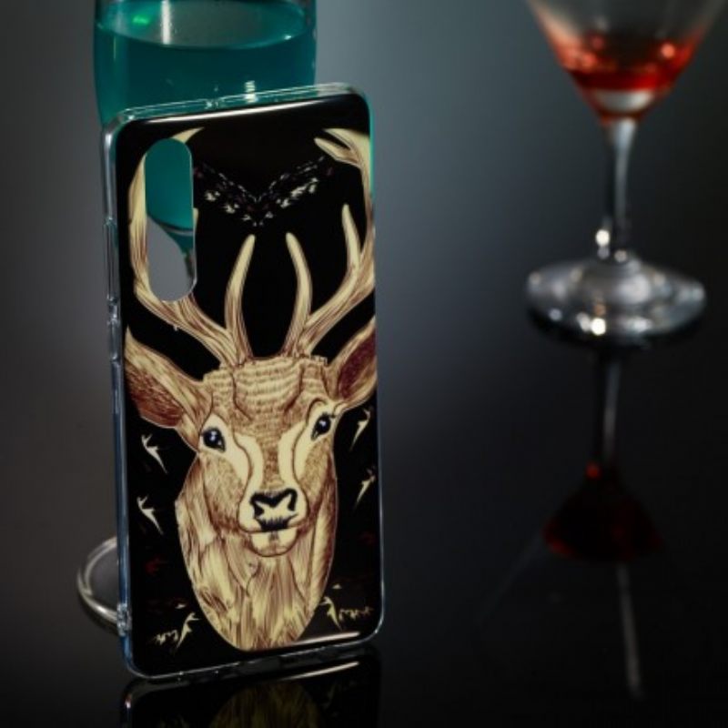 Kuori Huawei P30 Fluorescent Majestic Stag