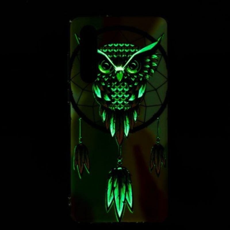 Kuori Huawei P30 Fluoresoiva Pöllön Unensieppaaja