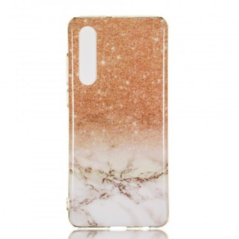 Kuori Huawei P30 Glitter Marble