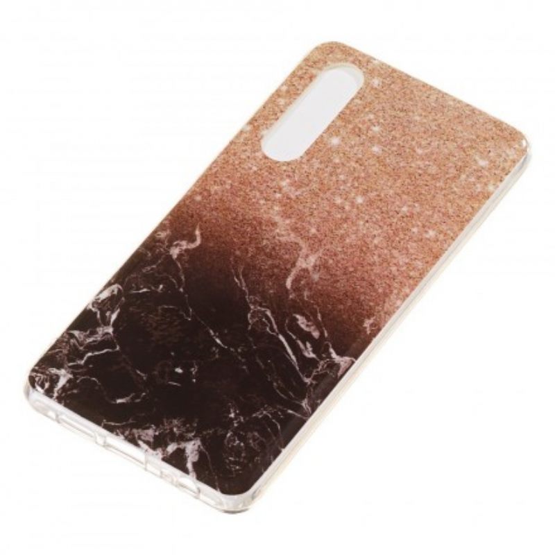 Kuori Huawei P30 Glitter Marble