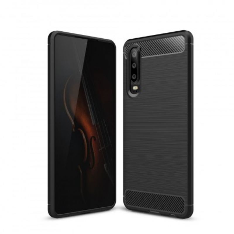 Kuori Huawei P30 Harjattu Hiilikuitu