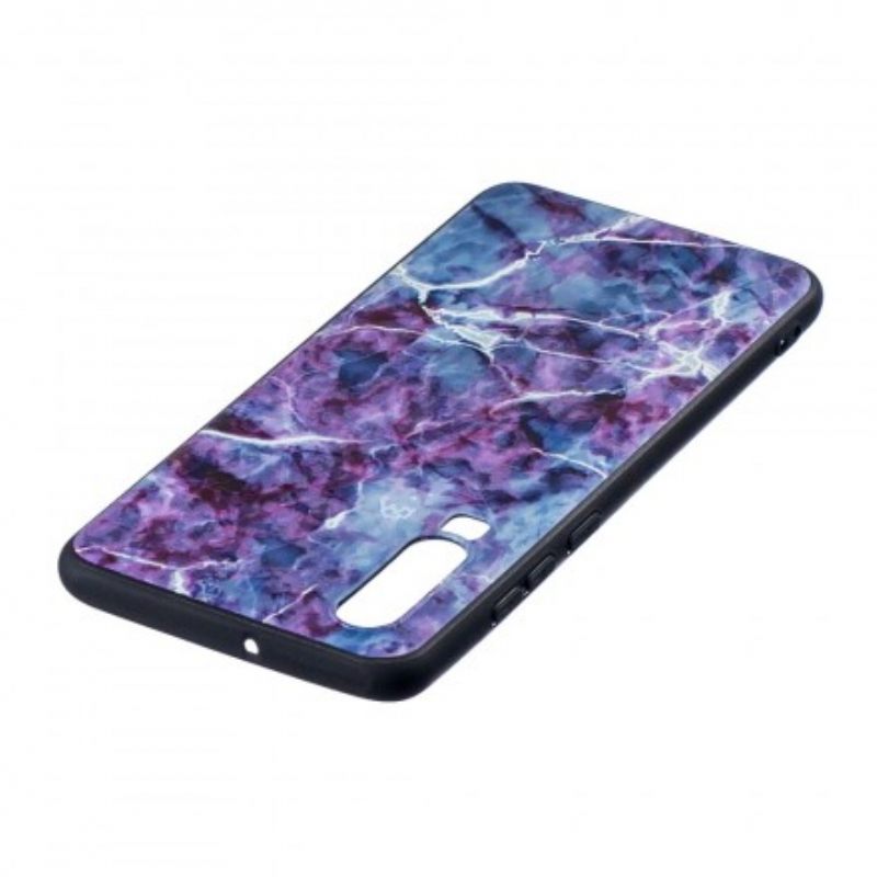 Kuori Huawei P30 Purple Marble