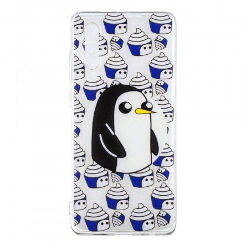 Kuori Huawei P30 Transparent Penguins