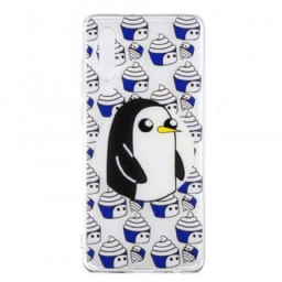 Kuori Huawei P30 Transparent Penguins