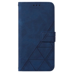 Flip Case Google Pixel 7 Pro Kolmiot Olkahihnalla