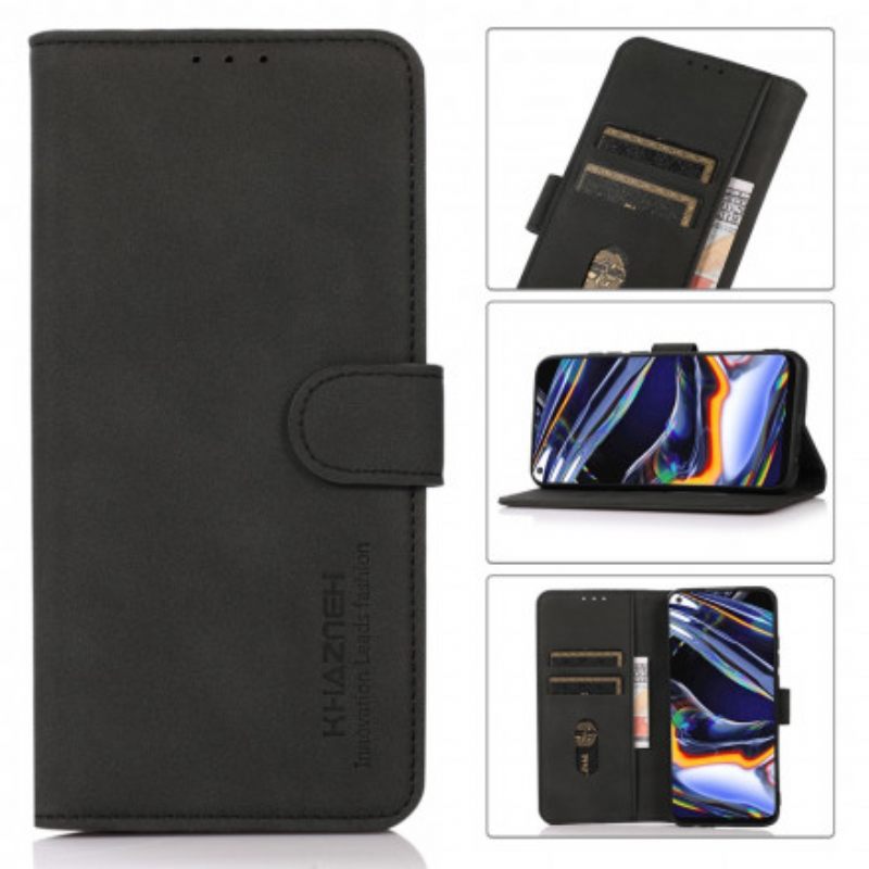 Flip Case Sony Xperia 10 III Khazneh Muotinahkaefekti