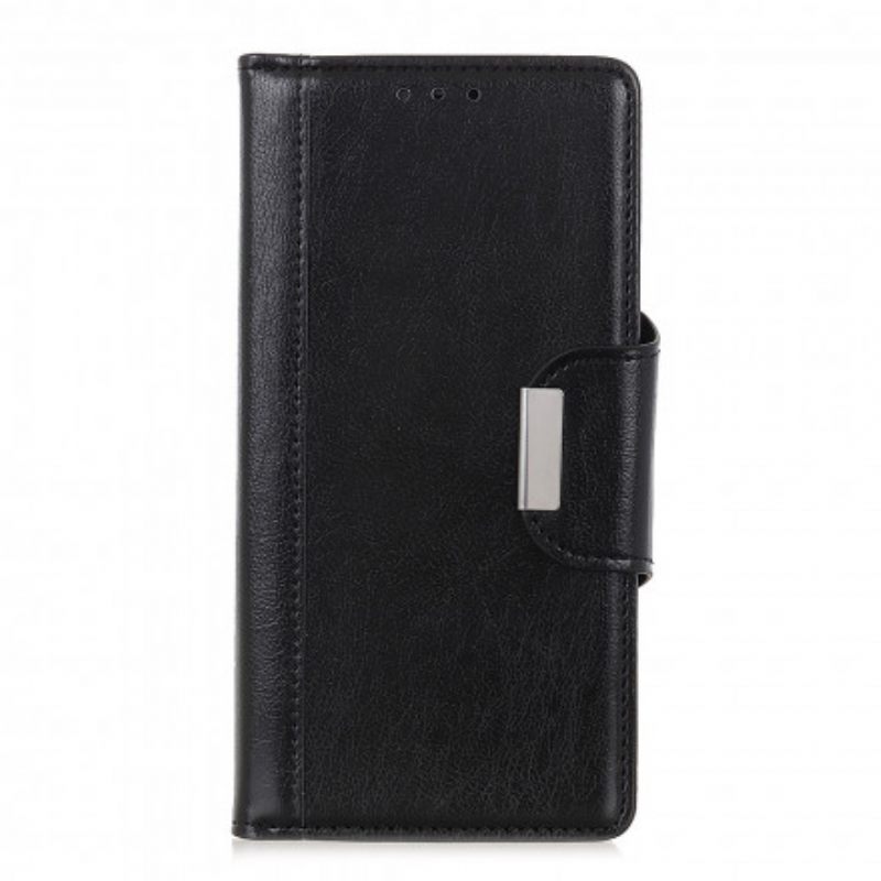 Kotelot Sony Xperia 10 III Faux Leather Clasp Elegance