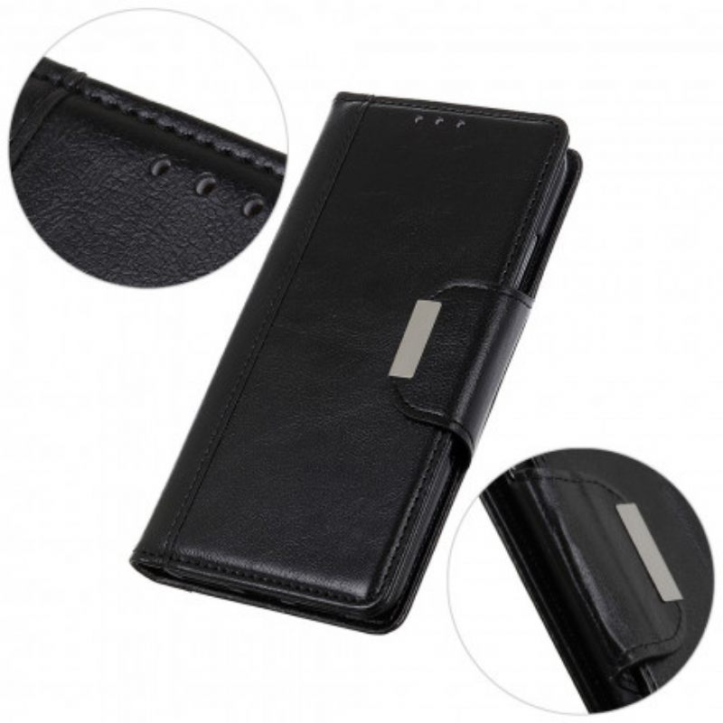 Kotelot Sony Xperia 10 III Faux Leather Clasp Elegance