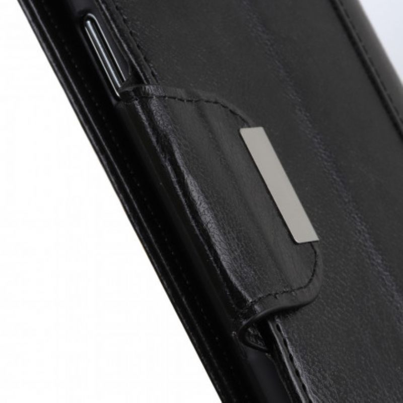 Kotelot Sony Xperia 10 III Faux Leather Clasp Elegance