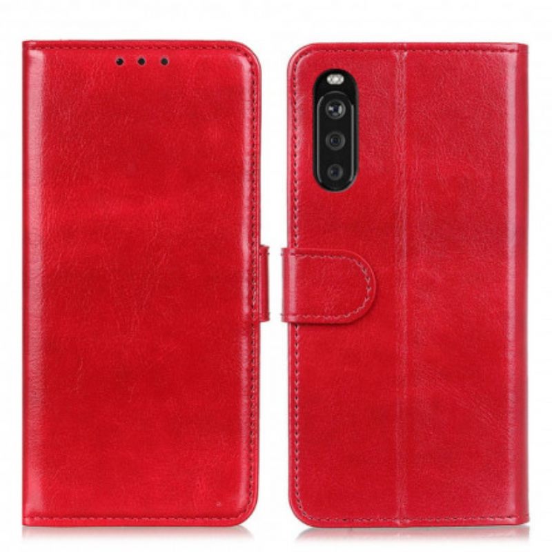 Kotelot Sony Xperia 10 III Faux Leather Finesse