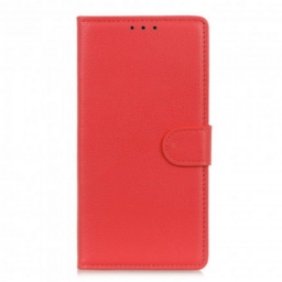 Kotelot Sony Xperia 10 III Lychee Faux Leather