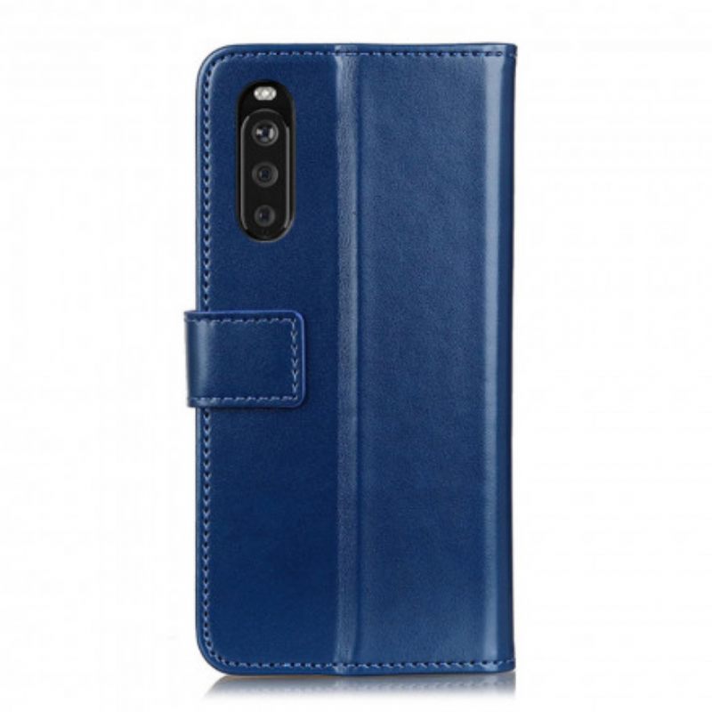 Kotelot Sony Xperia 10 III Tricolor Leather Effect