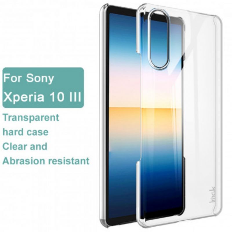 Kuori Sony Xperia 10 III Imak Kirkas Kristalli