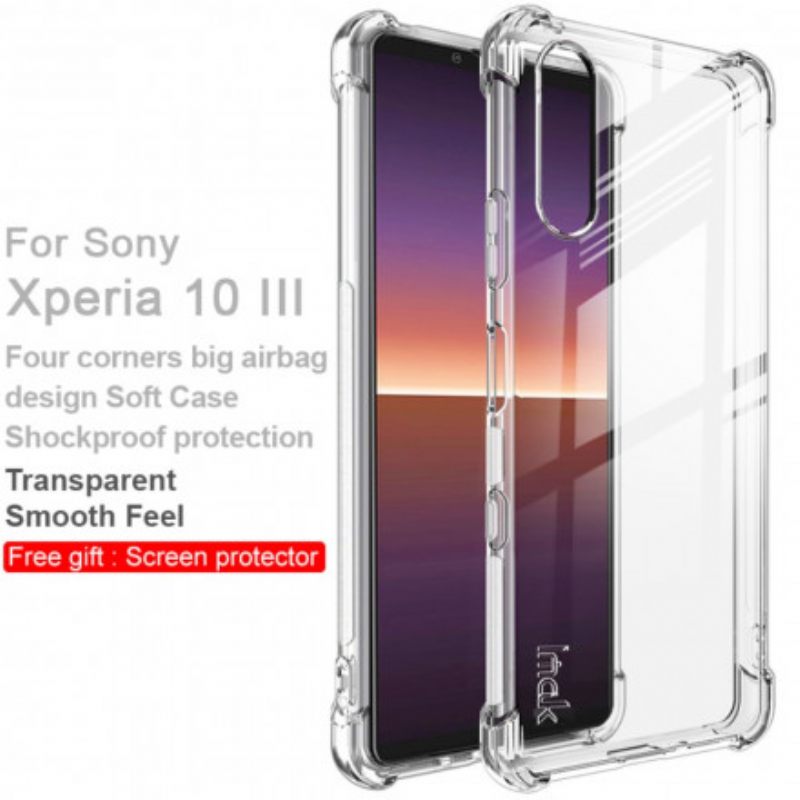 Kuori Sony Xperia 10 III Läpinäkyvä Imak