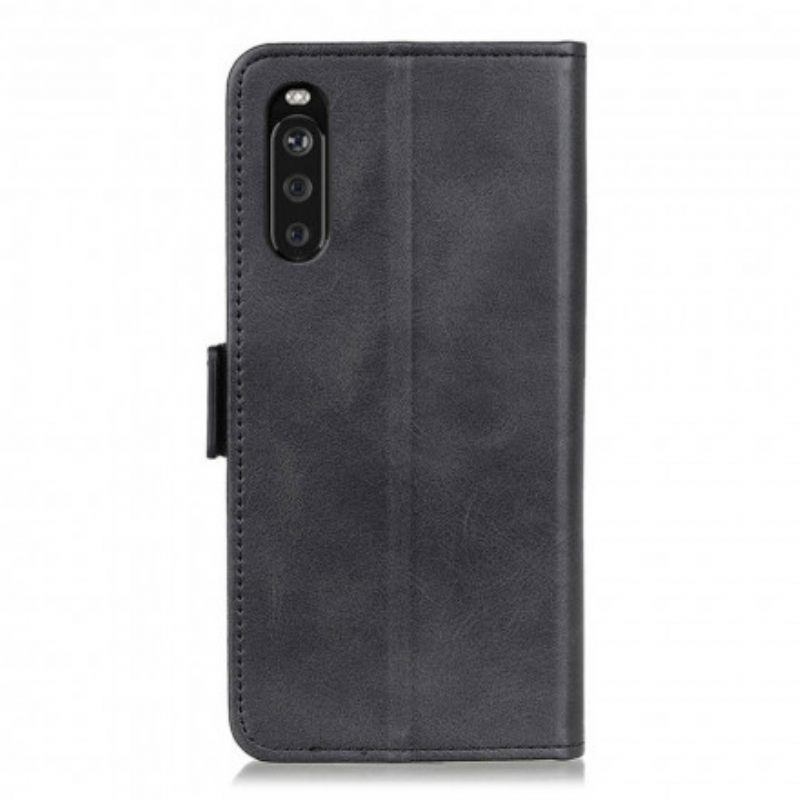 Nahkakotelo Sony Xperia 10 III Kotelot Flip Double Flap