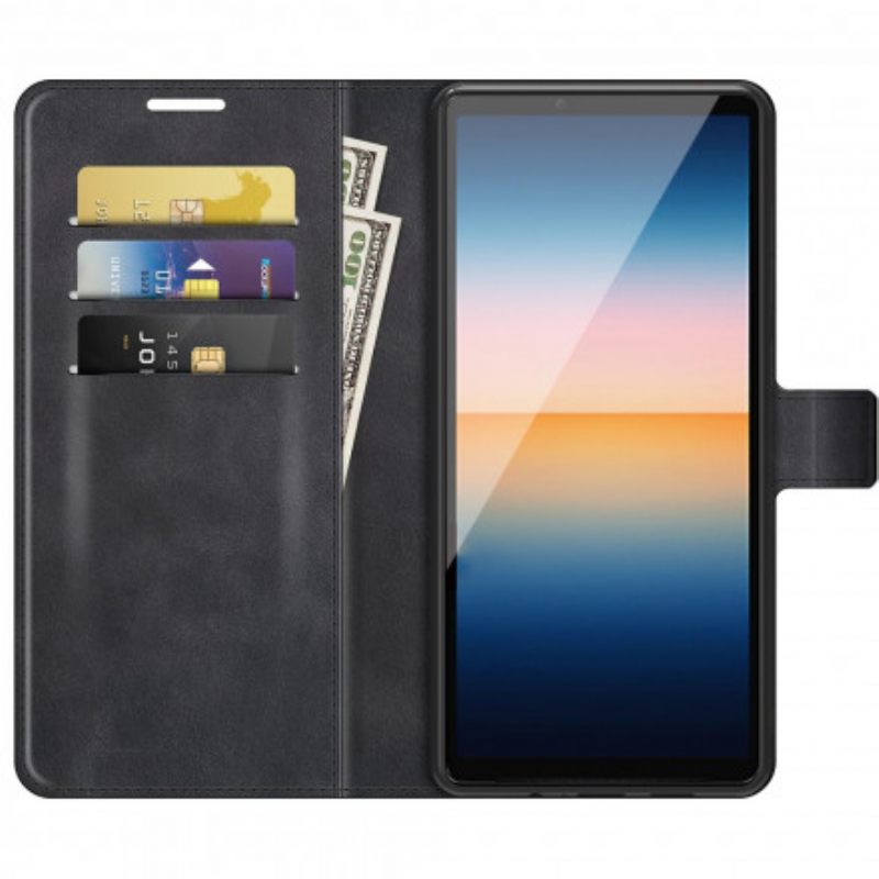 Nahkakotelo Sony Xperia 10 III Slim Extreme Leather Effect