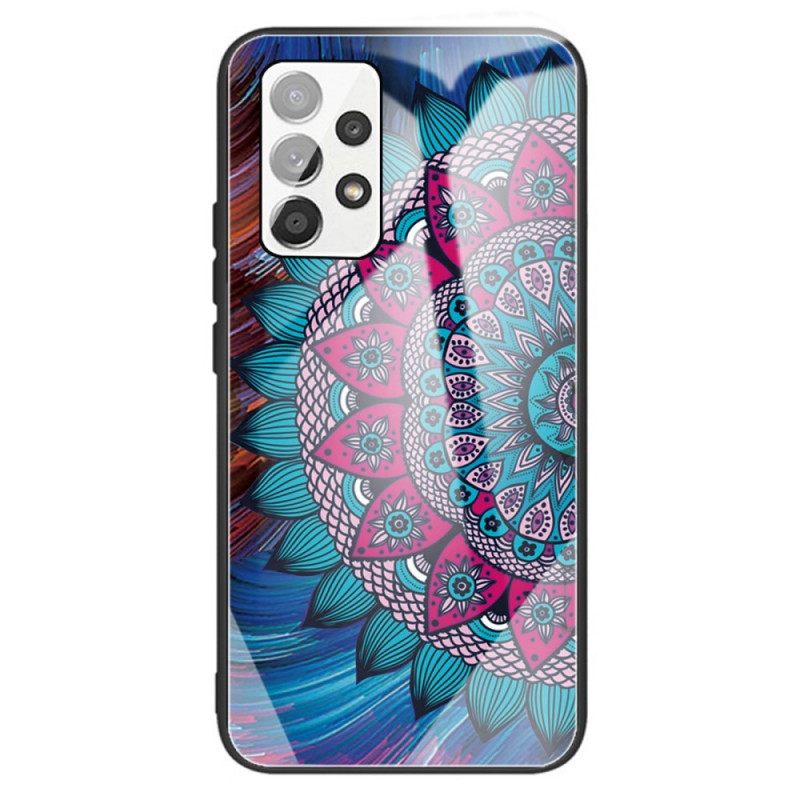 Case Samsung Galaxy A13 Tempered Glass Mandala