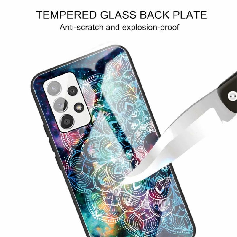 Case Samsung Galaxy A13 Tempered Glass Mandala