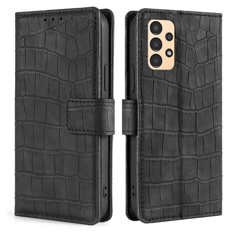 Kotelot Samsung Galaxy A13 Crocodile Skin Effect