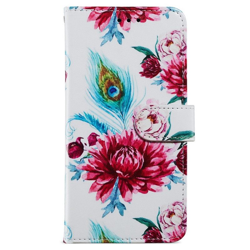 Kotelot Samsung Galaxy A13 Intense Flowers