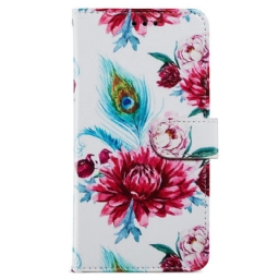 Kotelot Samsung Galaxy A13 Intense Flowers