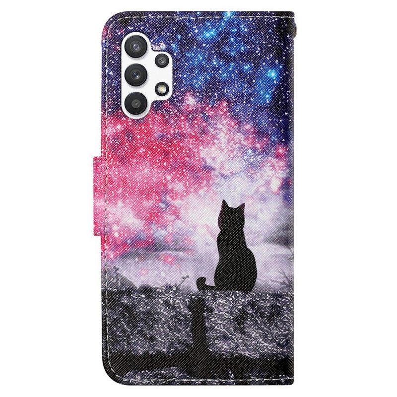 Kotelot Samsung Galaxy A13 Skylight Cat