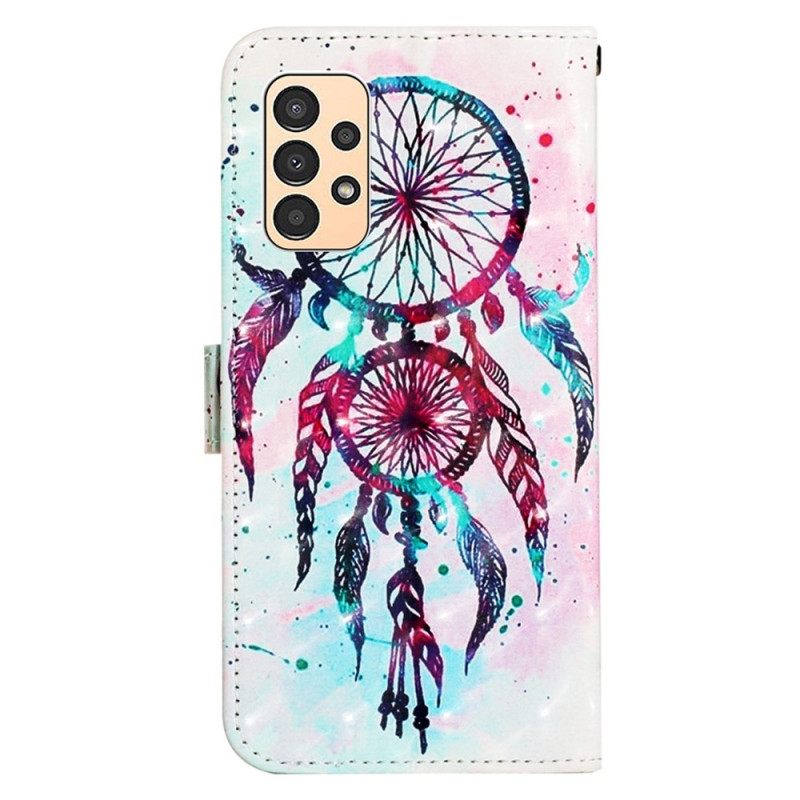 Kotelot Samsung Galaxy A13 Suojaketju Kuori Dream Catcher Hihnalla