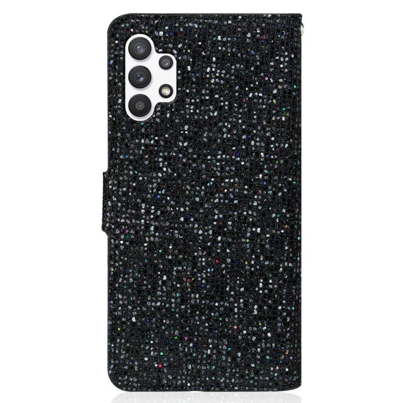 Kotelot Samsung Galaxy A13 Suojaketju Kuori Glitter Strappy