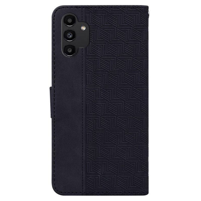 Kotelot Samsung Galaxy A13 Suojaketju Kuori Strappy Pattern