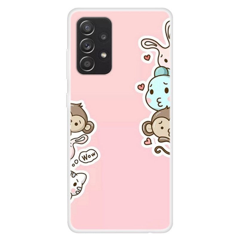 Kuori Samsung Galaxy A13 Animals Vau