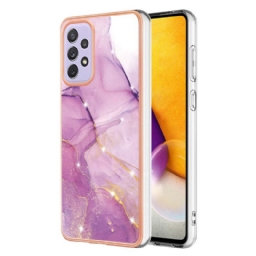 Kuori Samsung Galaxy A13 Silicone Flexible Marble