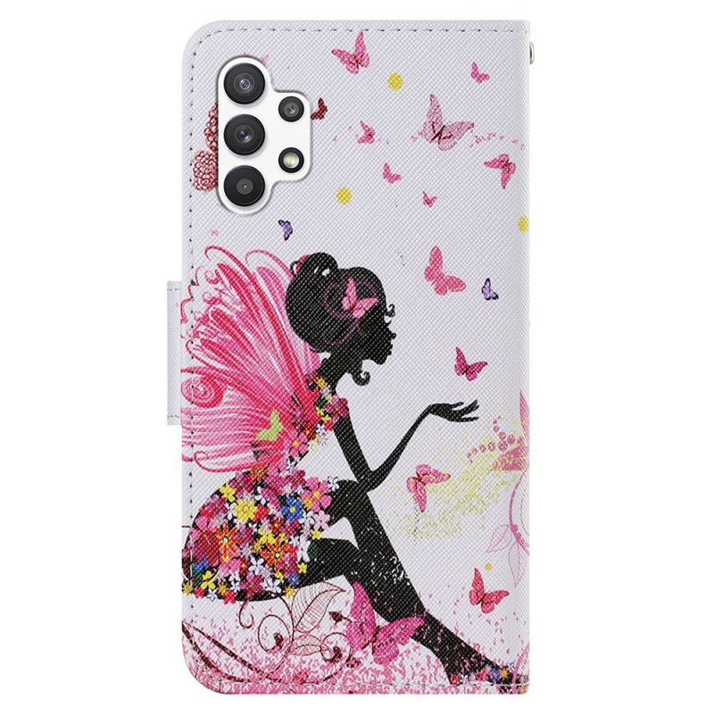 Nahkakotelo Samsung Galaxy A13 Magic Fairy