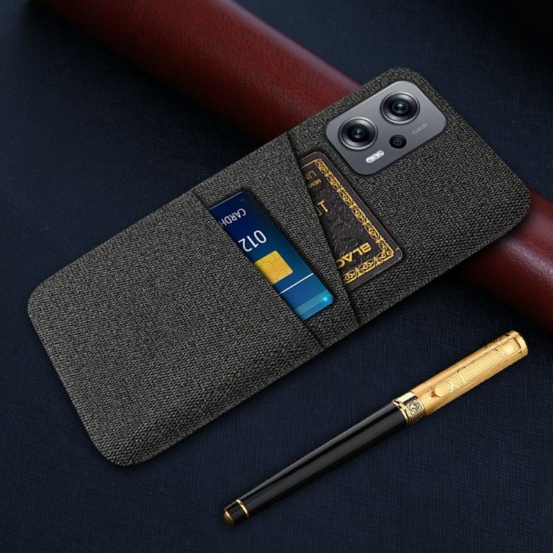 Case Poco X4 GT Kangaskorttikotelo