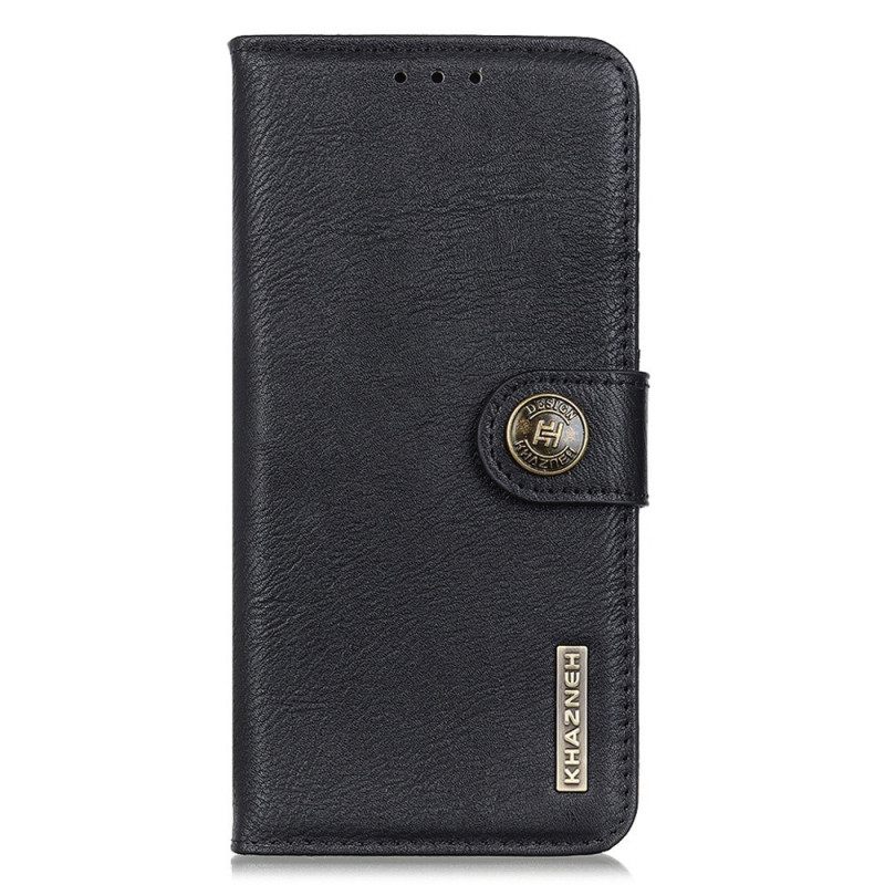 Kotelot Poco X4 GT Faux Leather Retro Khazneh