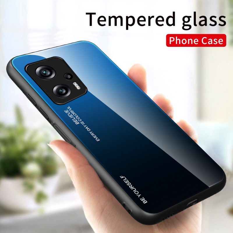 Kuori Poco X4 GT Tempered Glass Ole Oma Itsesi