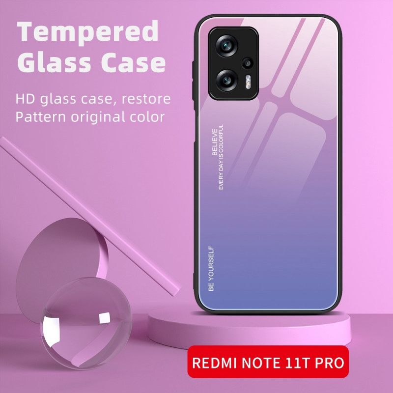 Kuori Poco X4 GT Tempered Glass Ole Oma Itsesi