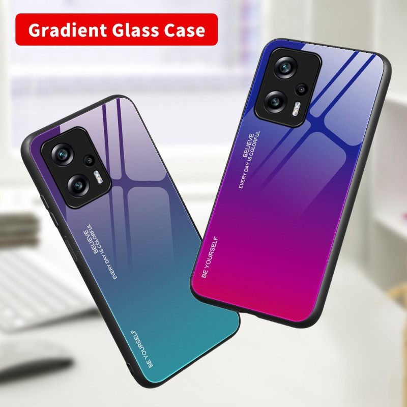 Kuori Poco X4 GT Tempered Glass Ole Oma Itsesi