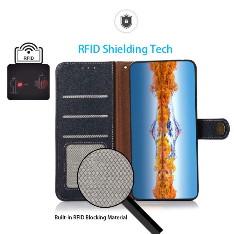 Kotelot Realme 8i Aito Nahka Khazneh Rfid